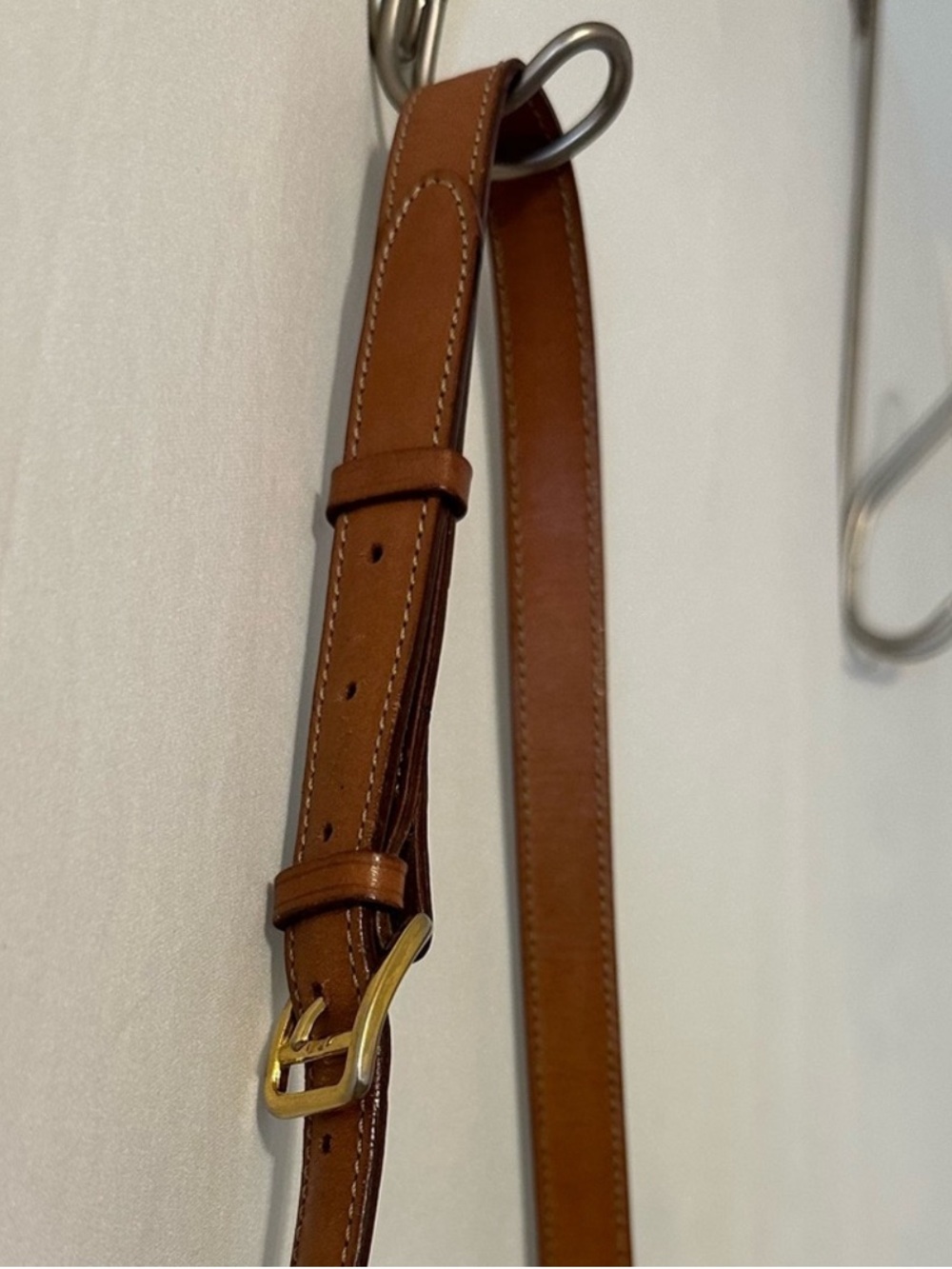 Celine Monogram Messenger Bag Crossbody Bag with Gold Clasp - Picture 9 of 10